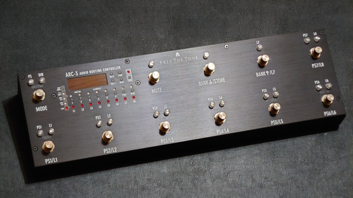 Free The Tone ARC-3 スイッチャー ブラック-