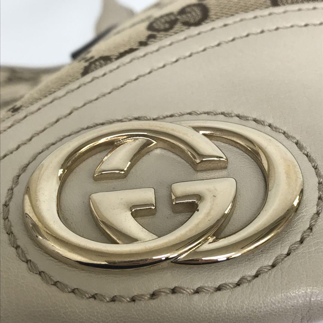 AO106 GUCCI グッチ トートバッグ ショルダーバッグ GGキャンバス