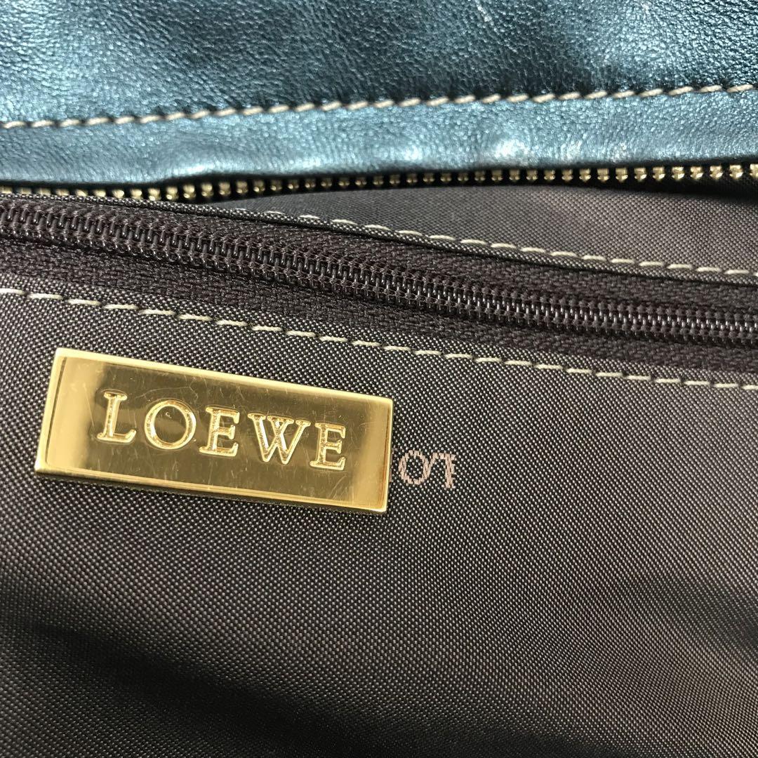 AO906 LOEWE ロエベ アマソナ28 ハンドバッグ エメラルド | josanamota