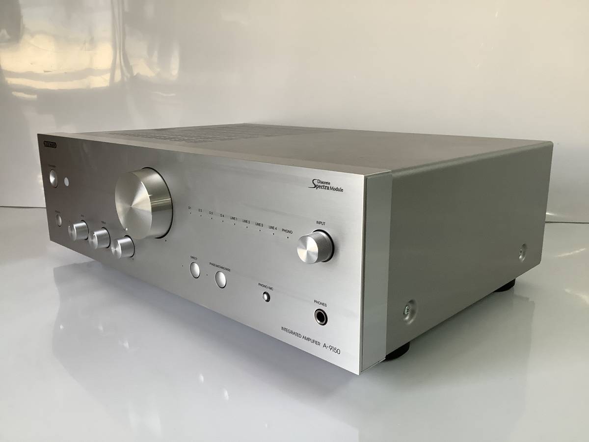 売り切り】ONKYO A-9150 プリメインアンプ KAWAI×ONKYO シルバー A