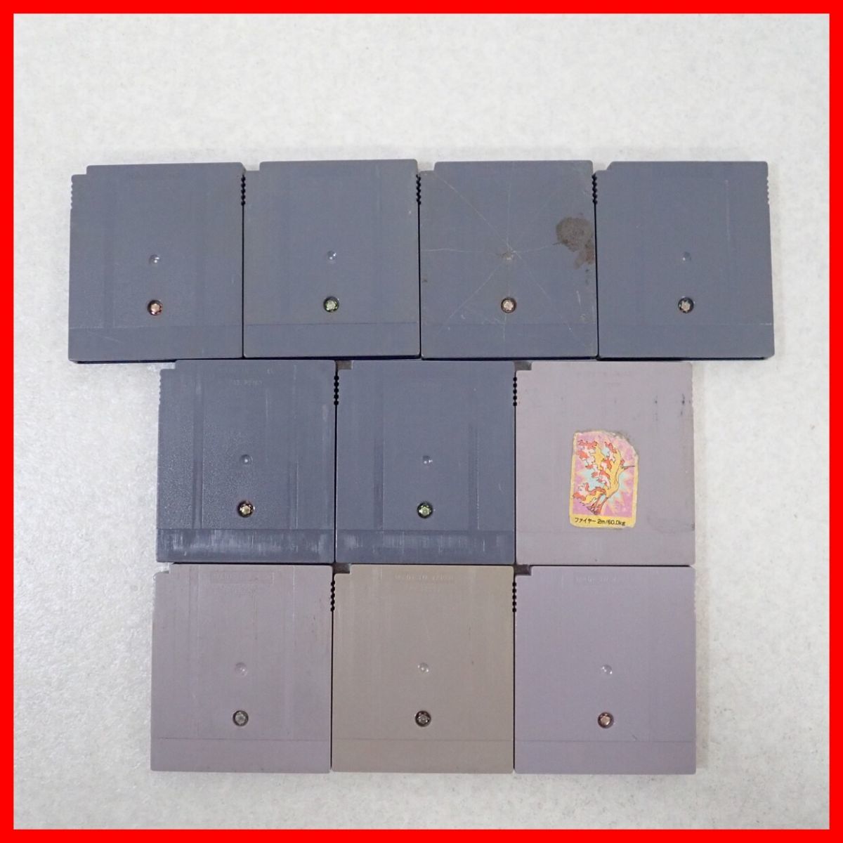 GB/GBC ゲームボーイ/カラー ポケットモンスター 赤/青/緑/黄/金/銀