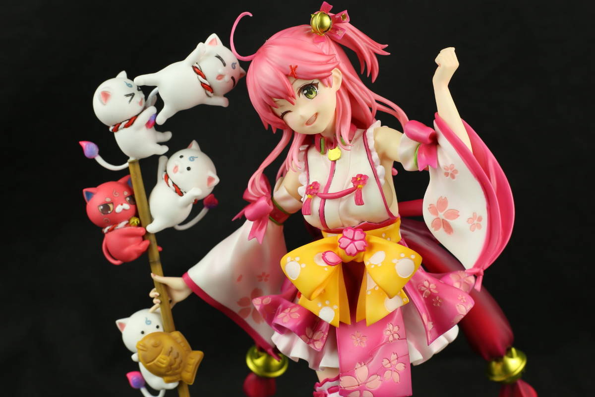 ホロライブ さくらみこ ガレージキット塗装&組み立て済み完成品 ホロライブ さくらみこ ガレージキット塗装&組み立て済み完成品
