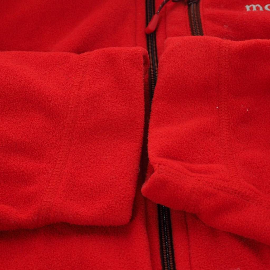 モンベル Montbell シャミース ジャケット フリース ブルゾン XL 赤 レッド 1104981 メンズ_画像6