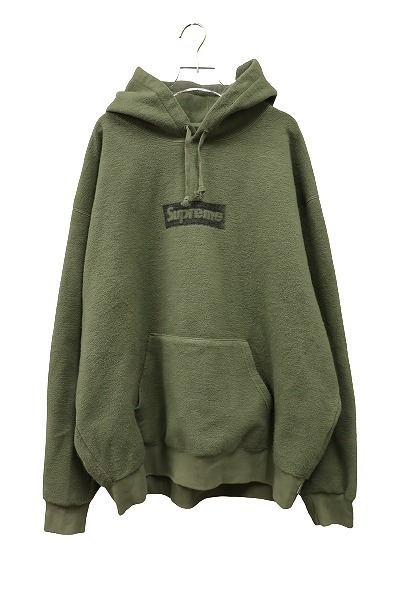 シュプリーム SUPREME 23SS Inside Out Box Logo Hooded Sweatshirt Light Olive インサイドアウト ボックスロゴ パーカー XL 230521☆AA★