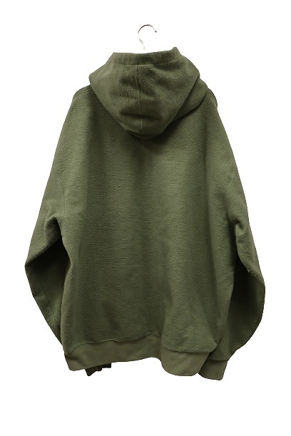 シュプリーム SUPREME 23SS Inside Out Box Logo Hooded Sweatshirt Light Olive インサイドアウト ボックスロゴ パーカー XL 230521☆AA★_画像2