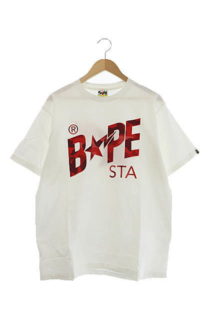 アベイシングエイプ A BATHING APE ベイプスター レッド カモ 迷彩
