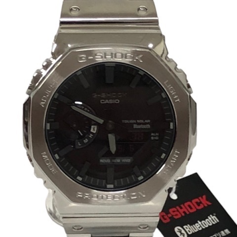 未使用品 カシオジーショック CASIO G-SHOCK フルメタル ソーラー