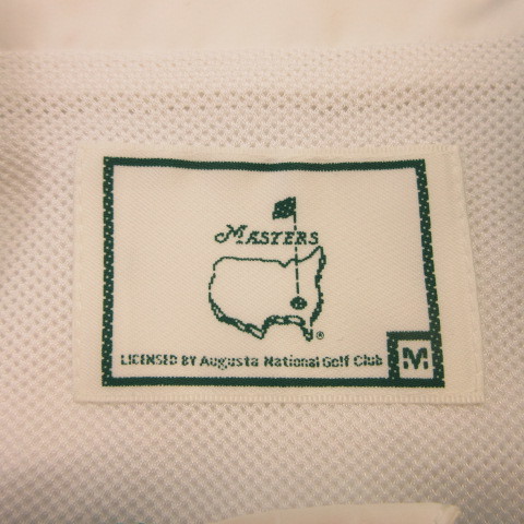 マスターズ Masters ゴルフウェア ベスト オフホワイト 白 M *T6 レディース_画像3