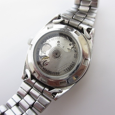 シチズン CITIZEN Vert Dense ヴェールダンス 6651-S82434 自動 シチズン CITIZEN Vert Dense ヴェールダンス 6651-S82434 自動