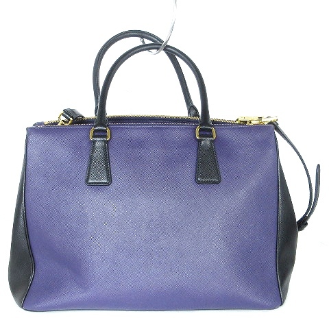 プラダ PRADA サフィアーノ バイカラー 2WAY ショルダーバッグ ハンド