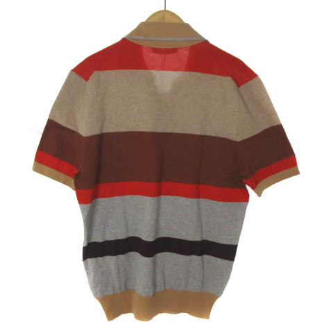 未使用品 クルチアーニ cruciani タグ付き 20SS-U19 ニットシャツ