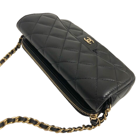 シャネル CHANEL マトラッセ ミニチェーンショルダー 長財布