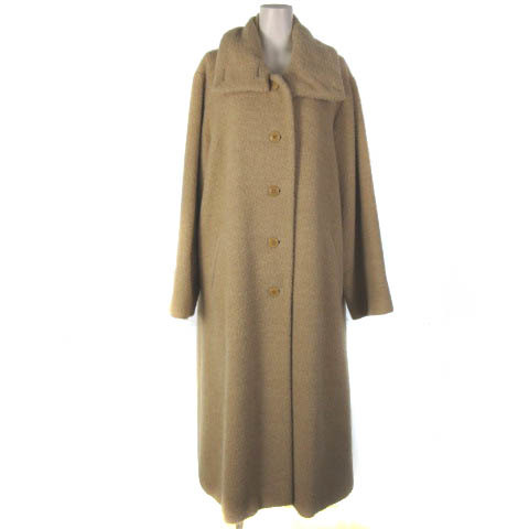 マックスマーラ MAX MARA 白タグ アルパカ ウール ロングコート