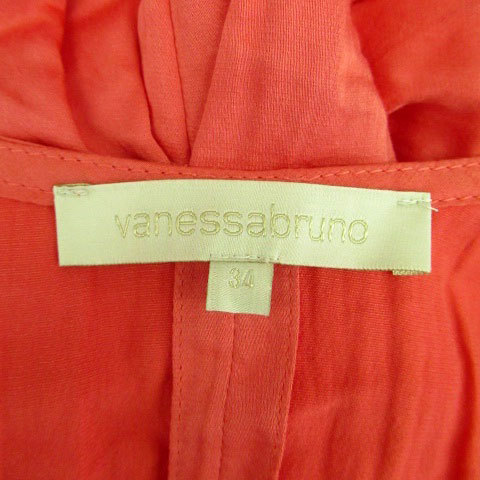  Vanessa Bruno Vanessa bruno One-piece V шея безрукавка колено длина 34 розовый /HO36 женский 