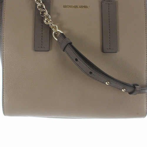 マイケルコース MICHAEL KORS ALESSA アレッサ ショルダーバッグ ハンドバッグ 2way ロゴ べージュ 茶色 ブラウン /SR4 レディース_画像5