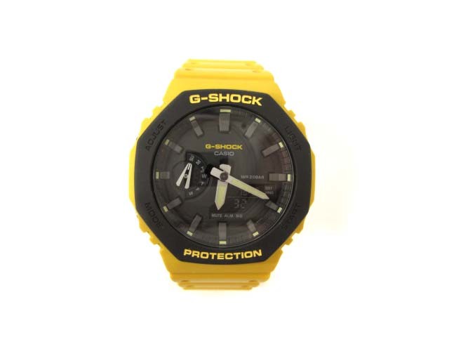 (税込) 腕時計 ユーティリティーカラー G-SHOCK CASIO カシオ GA-2110SU その他 ブラック イエロー その他 (税込) 腕時計 ユーティリティーカラー G-SHOCK CASIO カシオ GA-2110SU その他 ブラック イエロー その他
