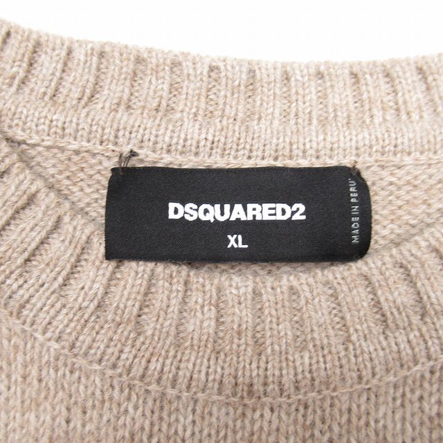 美品 22aw ディースクエアード DSQUARED2 Llama Pullover アルパカ 100