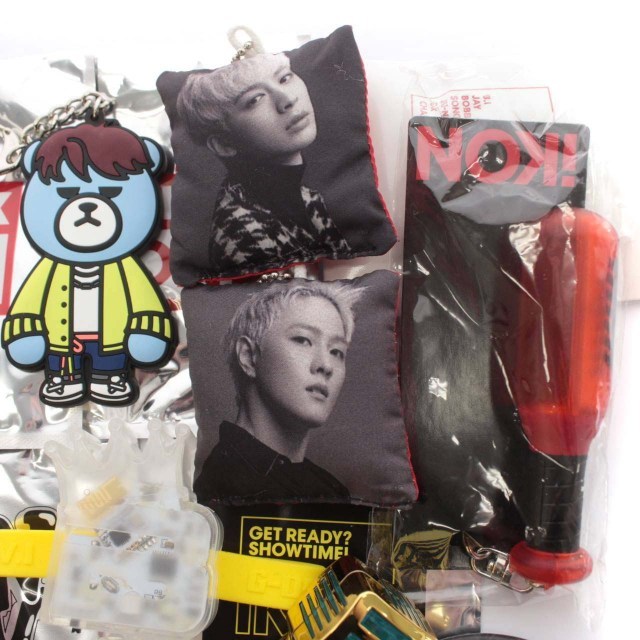 iKON Icon BIGBANG big van K-POP goods 19 point set set sale Coaster can badge key holder . rubber case souvenir /DK.