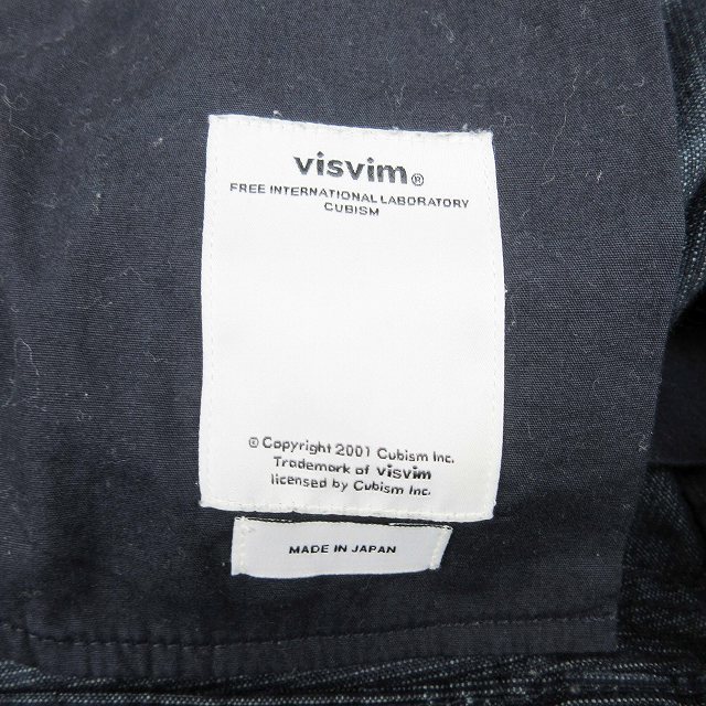 美品 13SS ビズビム VISVIM FLUXUS 04 KANO CORDUROY フルクサス コーデュロイ パンツ 細畝 5ポケット ボトムス ズボン 3 インディゴ 紺_画像7