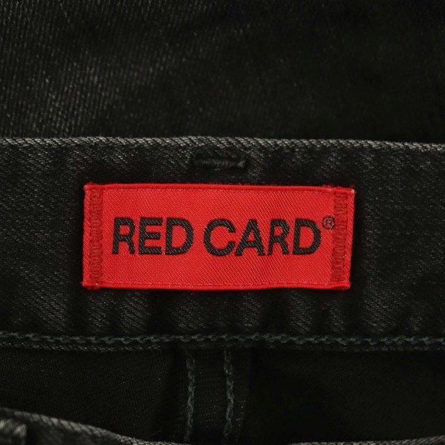 レッドカード RED CARD Anniversary テーパード デニムパンツ ジーンズ スリム ストレッチ 21 チャコール 39403 /HS ■OS レディースの画像3