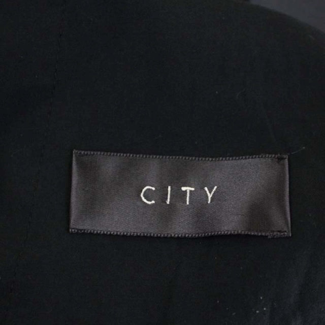 シティ CITY NEW NICE MATERIAL PANTS テーパードパンツ タック ウール 1 チャコールグレー /HS ■OS メンズ_画像3