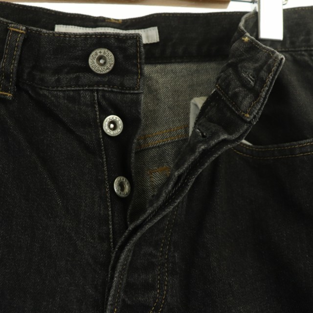 каркас Framework черный Denim джинсы 5P брюки конический кнопка fla ikatto off 38 чёрный черный /AA #OS женский 