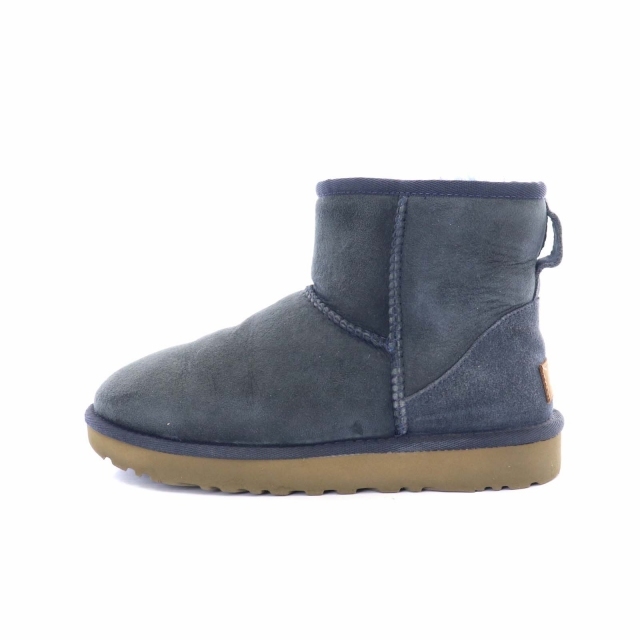 アグ UGG クラシックミニ2 CLASSIC MINI II ショートブーツ ムートンブーツ スエード 23cm 青 ブルー 1016222 /IN ■OS レディース_画像1