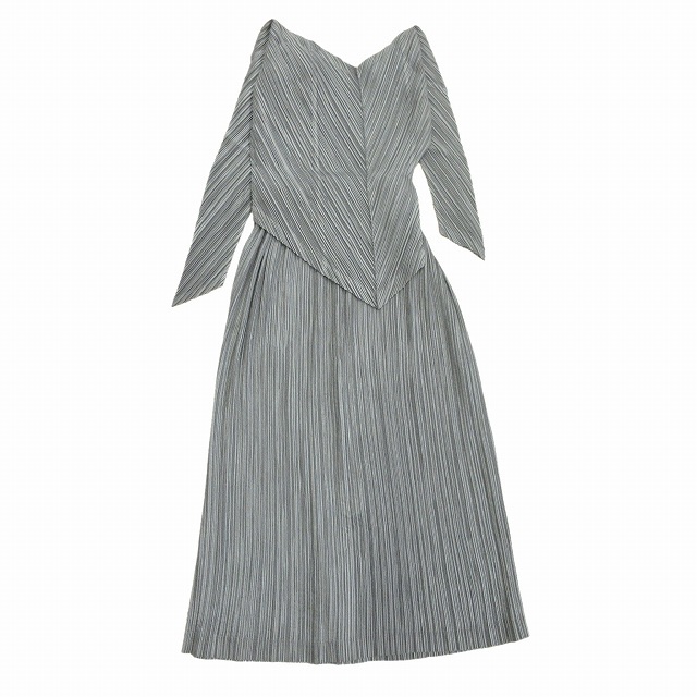 91aw イッセイミヤケ ISSEY MIYAKE プリーツ加工 セットアップ