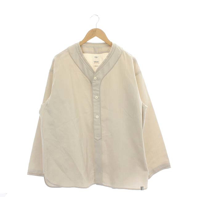 ビズビム VISVIM 22SS DUGOUT SHIRT L/S (W/L PIQUE) シャツ 長袖 4