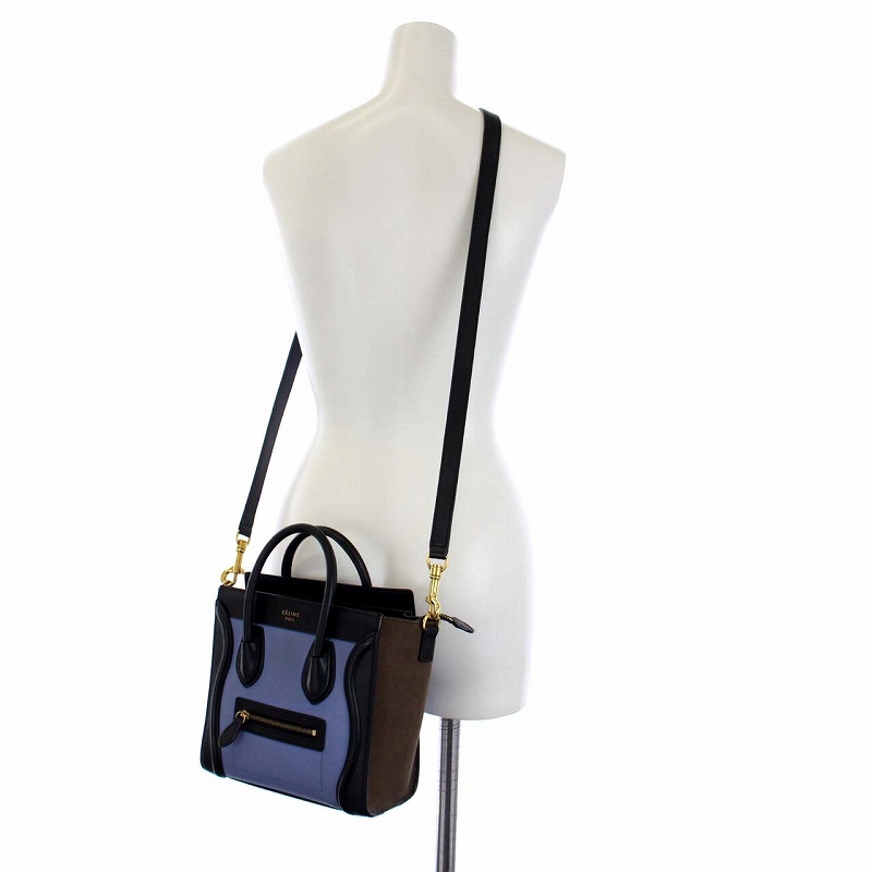 セリーヌ CELINE ラゲージナノショッパー トートバッグ ハンドバッグ
