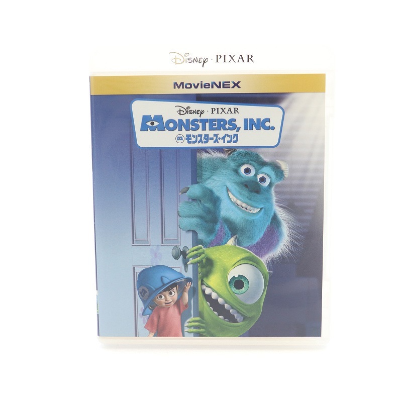 ディズニー Disney ムービーネックス 2枚組 モンスターズインク MONSTERS,INC. DVD ブルーレイ 青 マルチカラー VWAS1503 /SI4_画像1