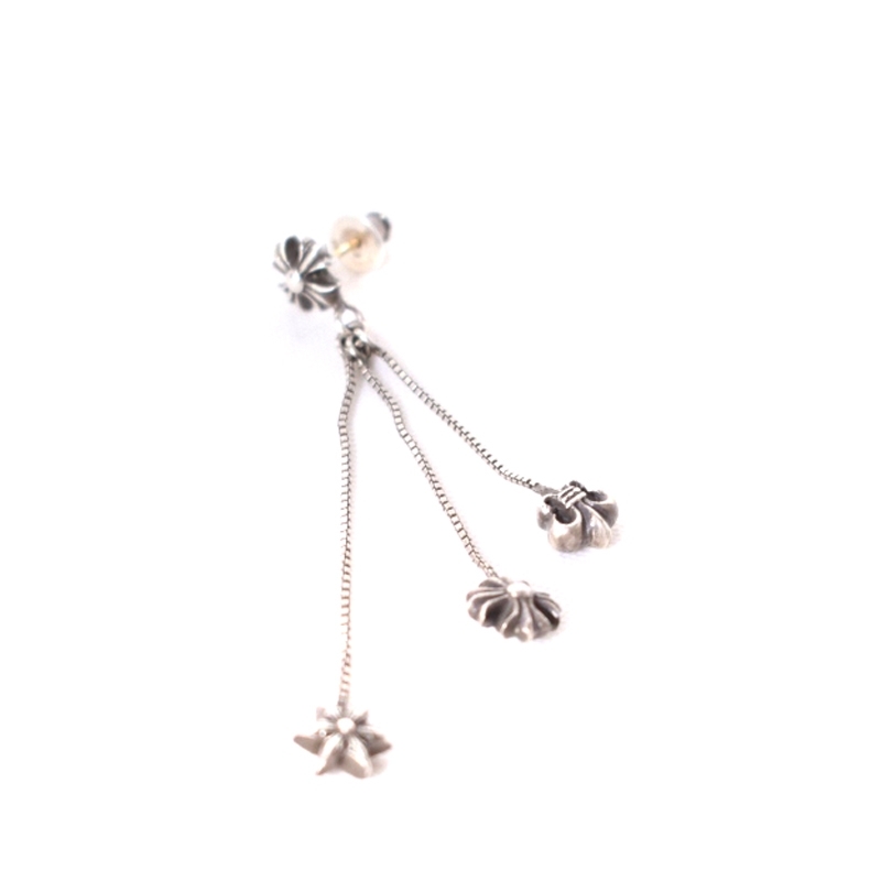 限定製作】 ピアス Charm 3 JOJO Earrings HEARTS CHROME クロムハーツ