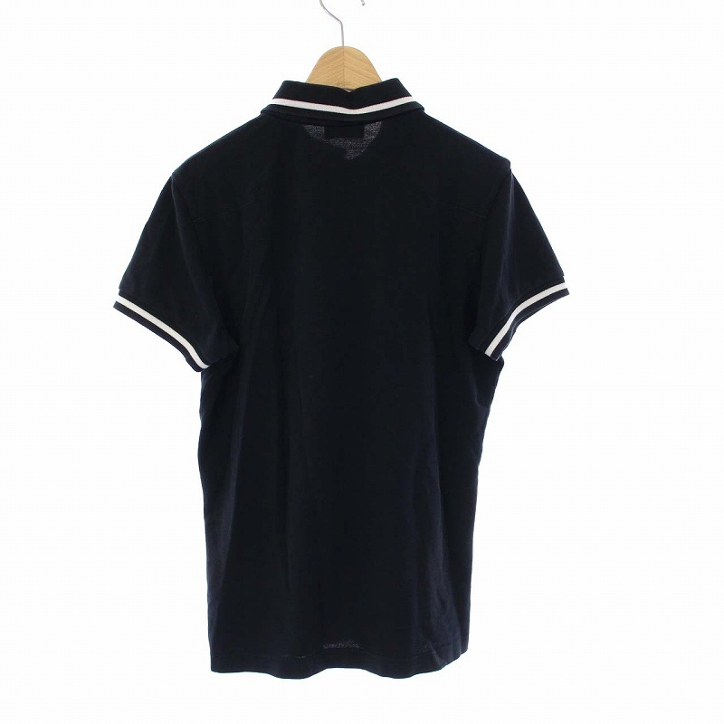 ディオールオム Dior HOMME BEE刺繍 ポロシャツ 半袖 ライン ハチ 46 S