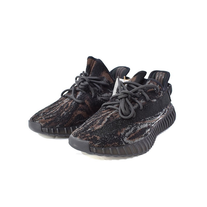 未使用品 アディダス adidas YEEZY Boost 350 V2 MX ROCK イージーブースト 350 V2 マイロック スニーカー US8.5 26.5cm 黒 茶 GW3774_画像2