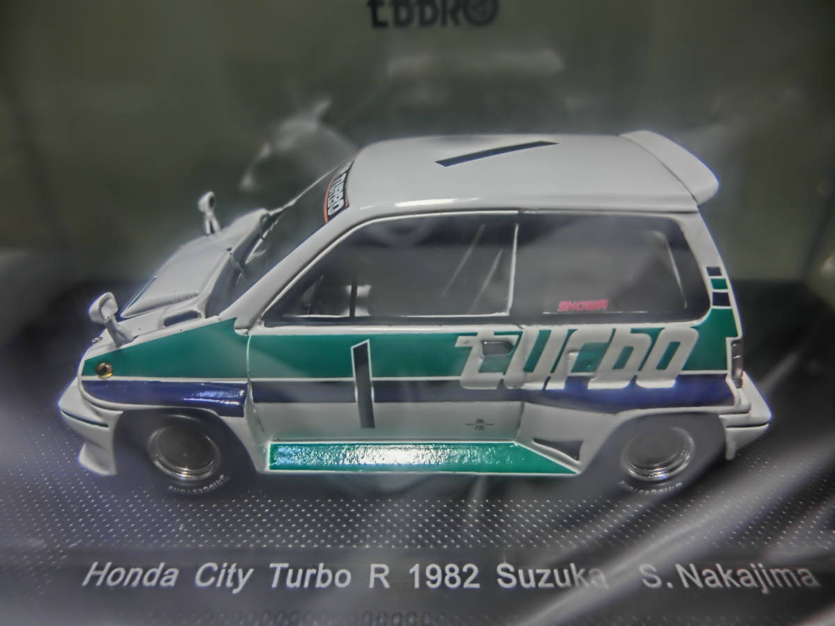 EBBRO 1/43 Honda City turbo #1 Nakajima Satoru 1982 year Suzuka