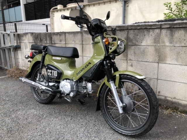 ★クロスカブ110 CC110 自賠責約2年付き ワンオーナー車 スプロケ15丁高速仕様 動画有り 綺麗です 直ぐ乗れるお得車です 東京★の画像3