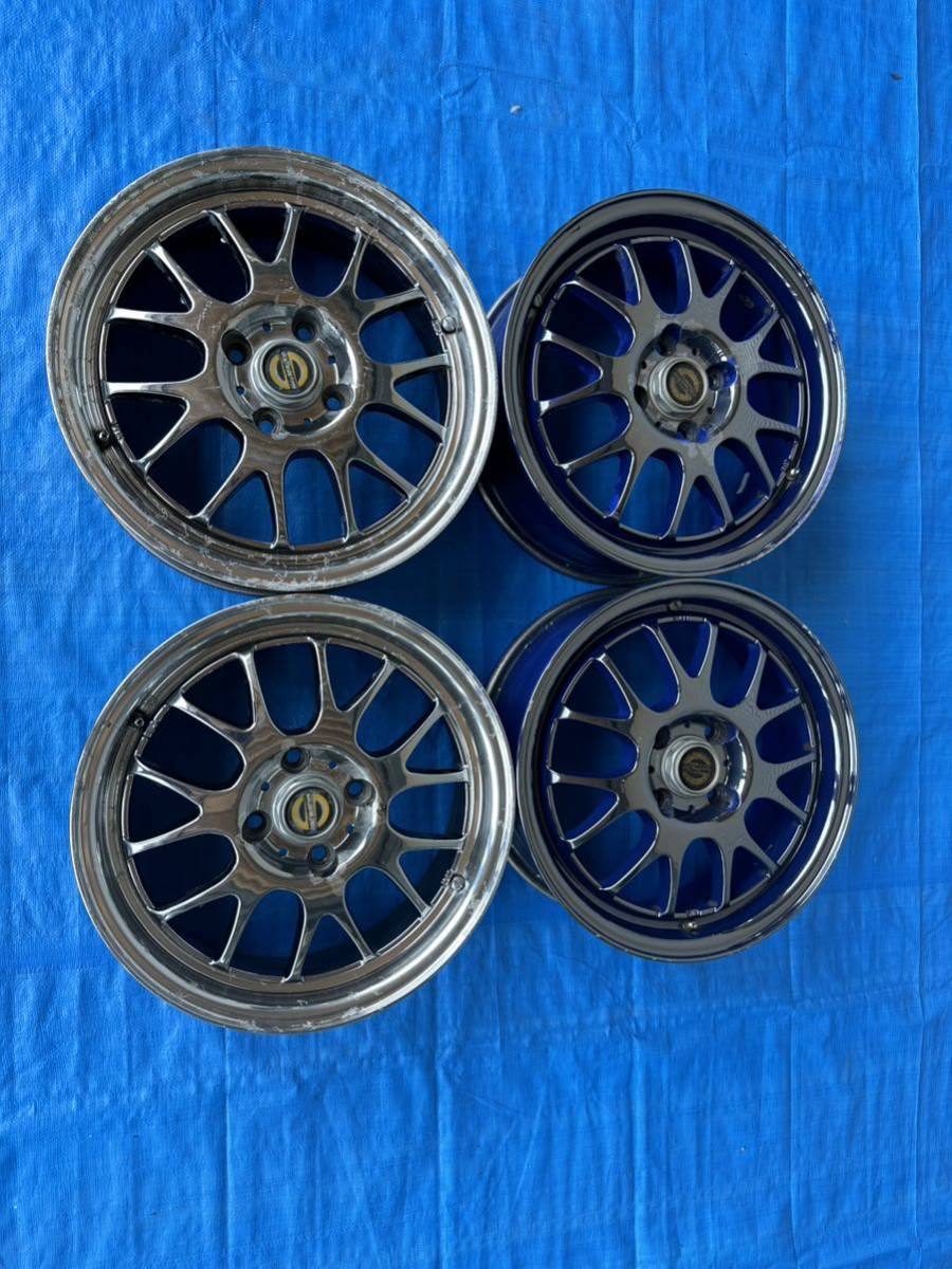 ヤフオク! - Racing SPARCO 15インチ5.5J 4穴PCD...