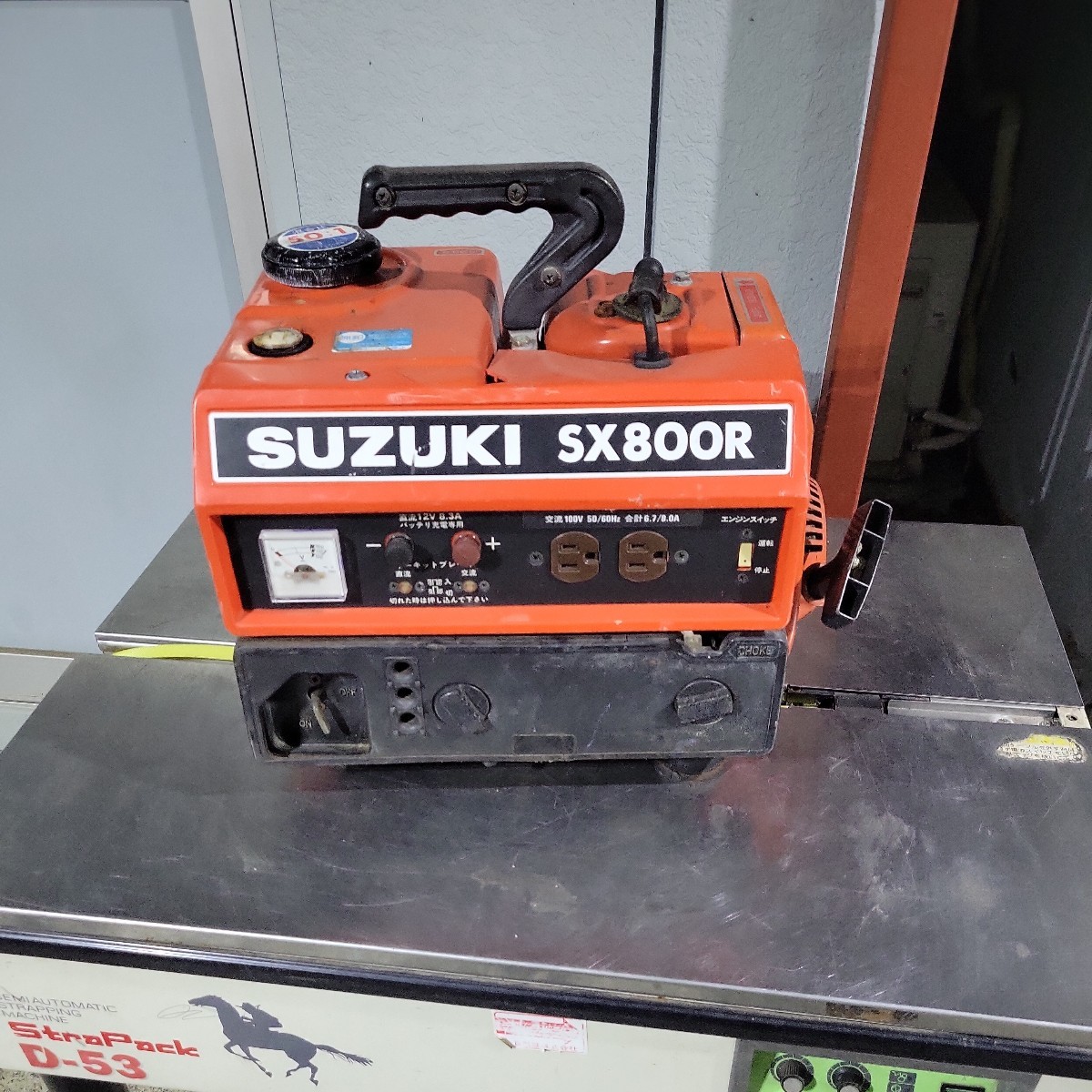 海外輸入海外輸入スズキ発電機 SX650RⅡ_60Hz_ジャンク 生活