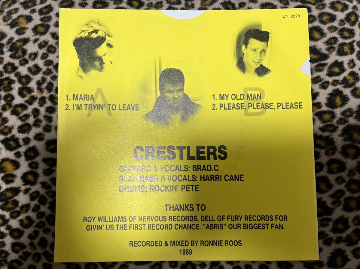 超激レア!! The Crestlers - Life Stories Of ネオロカ ロカビリー