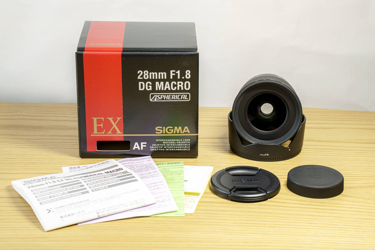 新しい ASPHERICAL DG EX F1.8 28mm □□SIGMA MACRO ソニー Aマウント