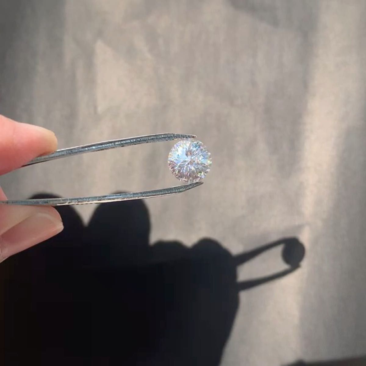 モアサナイト ルース 裸石 インペリアルカット 3ct 9mm | alfasaac.com
