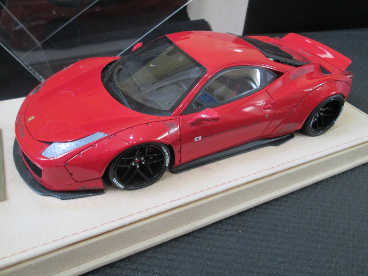 ☆Liberty Walk特注世界限定50台 1/18 Ferrari 458 Italia LB Works