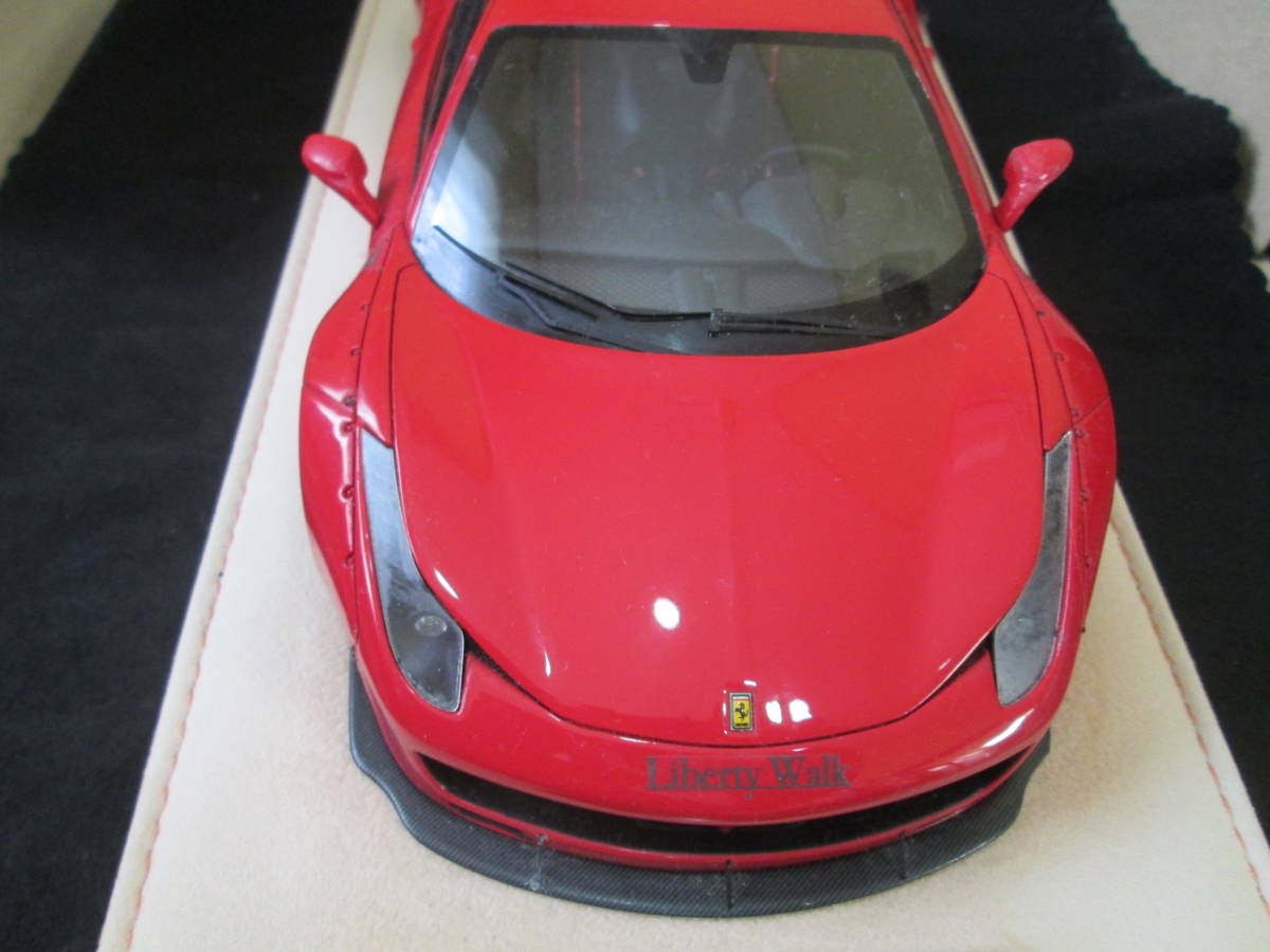 ☆Liberty Walk特注世界限定50台 1/18 Ferrari 458 Italia LB Works