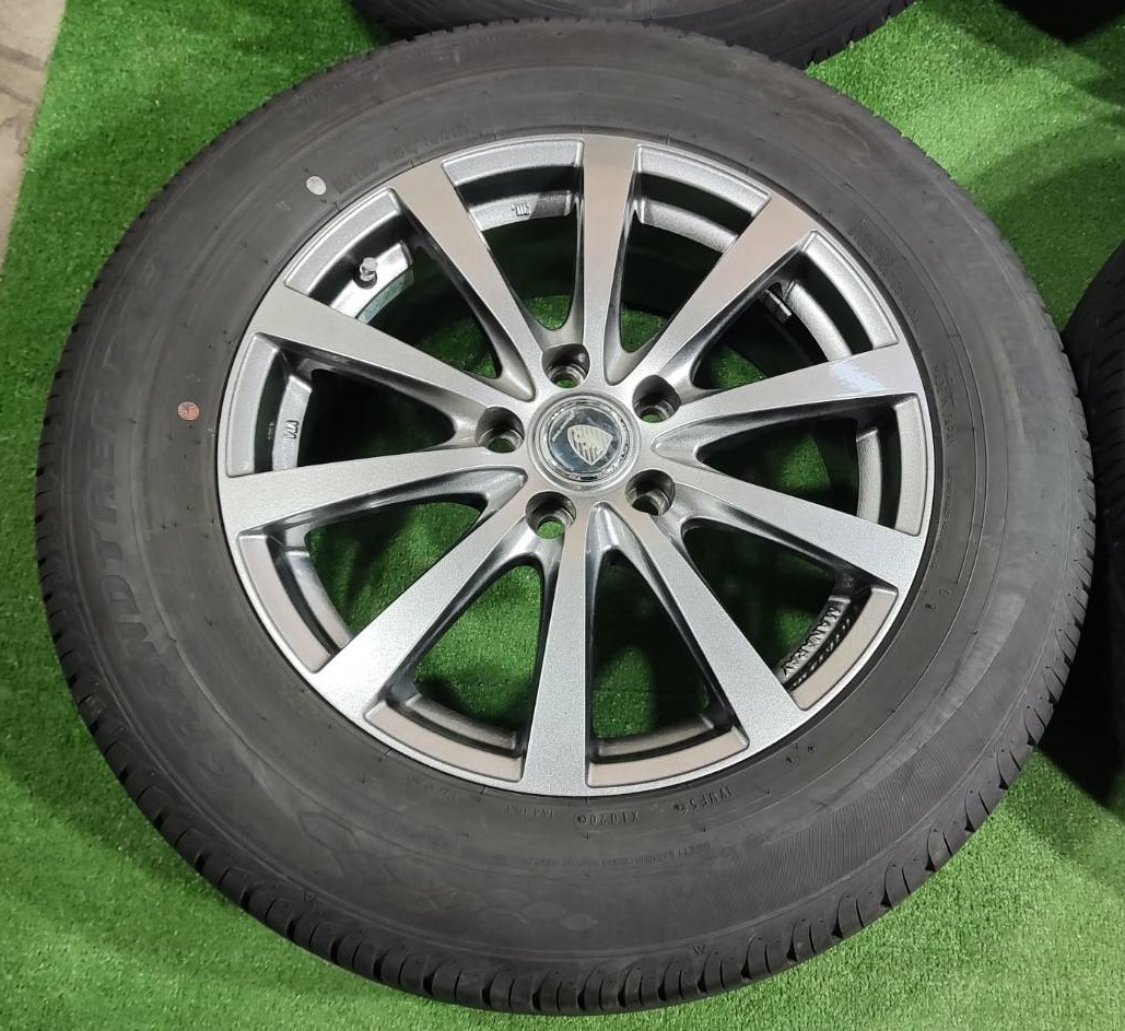 225/65R17 DUNLOP GRANDTREK PT3【2020年】(MANARAY SPOT) 17X7J ET49 5H/114.3 4本セット！_画像3