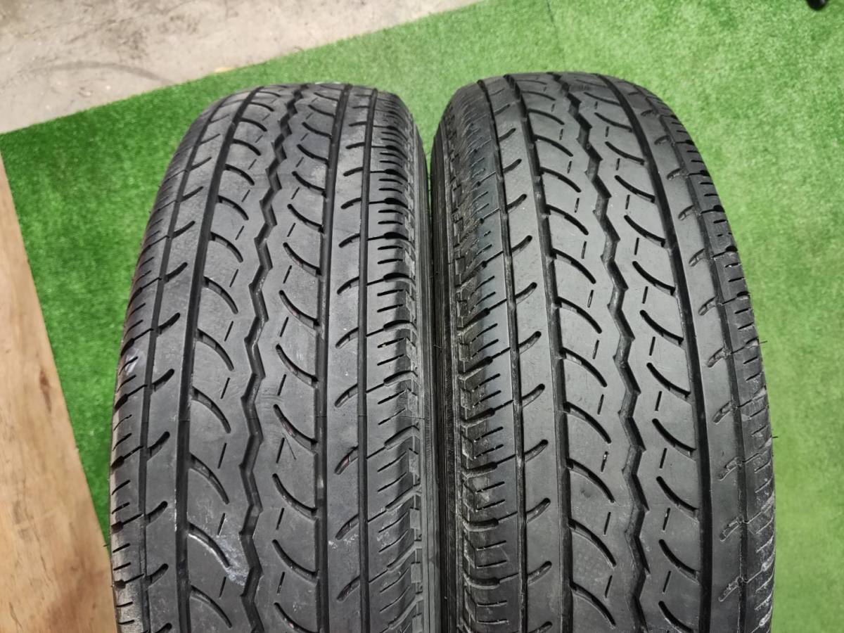 ★キャラバン★など195/80R15　107/105L　LT　YOKOHAMA/JOB　RY52　【2018年】スチール（TOPY）15×5.5J　6H/139.7　４本セット_画像9