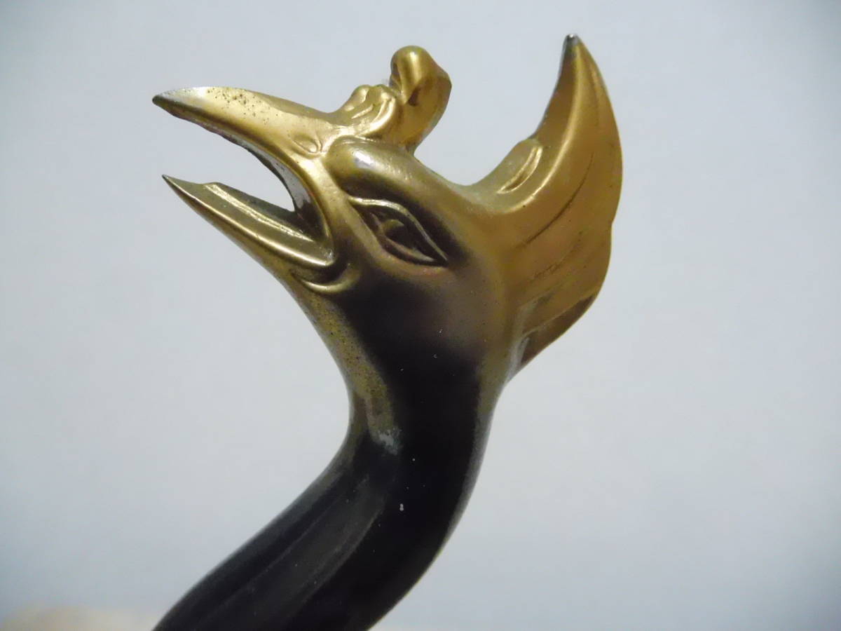 【1着でも送料無料】 A9-301W 置物 鳳凰 鳳凰鳥 銅製?(磁石に反応無し) 中古 高さ約25cm (T6-1) その他 【1着でも送料無料】 A9-301W 置物 鳳凰 鳳凰鳥 銅製?(磁石に反応無し) 中古 高さ約25cm (T6-1) その他