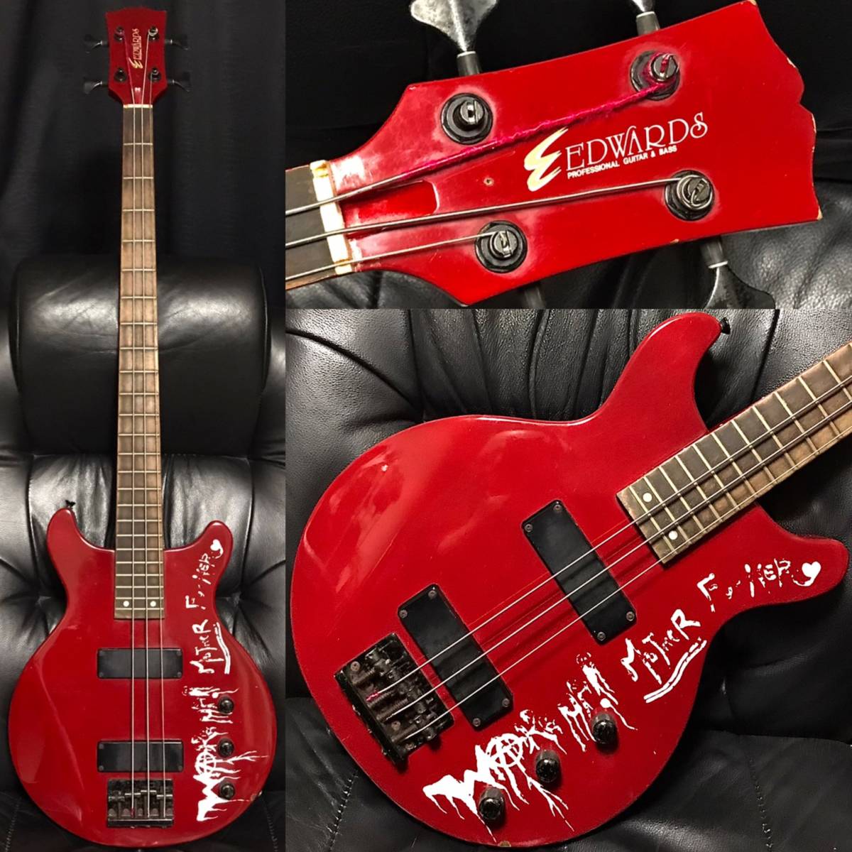 正規品直輸入】 ESP系EDWARDS送料込エドワーズBASSルナシーJモデル