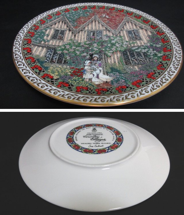 XT905^ Британия / Royal Worcester / plate тарелка /. тарелка / диаметр 12cm /../ в коробке / интерьер / украшение тарелка / не использовался 