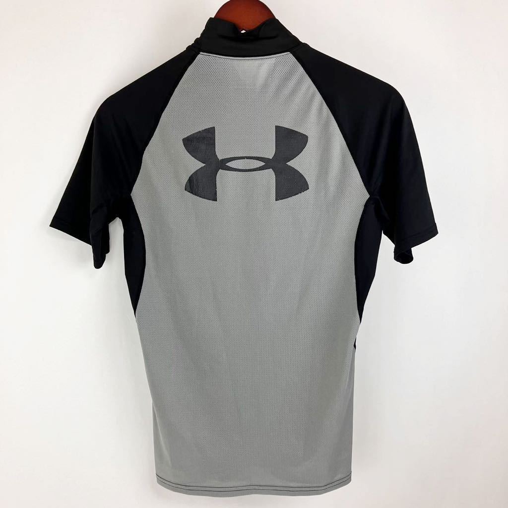UNDER ARMOUR アンダーアーマー 半袖 Tシャツ メンズ M 黒 ブラック カジュアル スポーツ トレーニング ウェア アンダー インナー シャツ