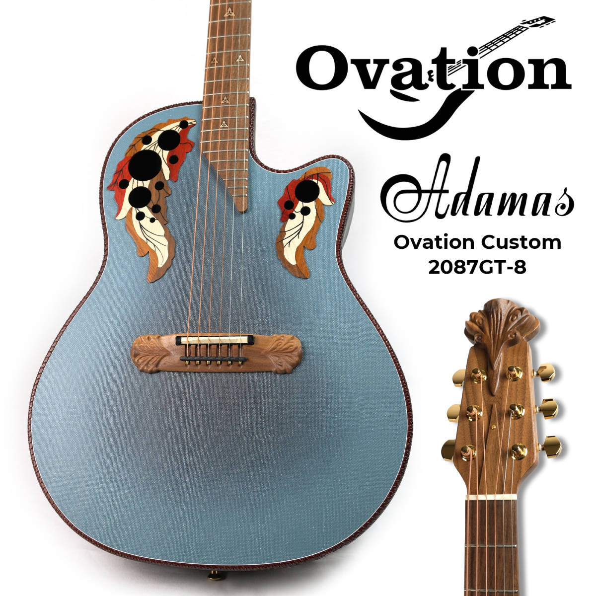 OVATION Adamas OC2087GT-8 RBB オベーション アダマス 限定モデル